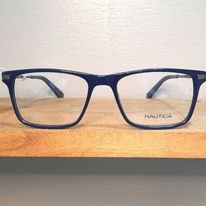 New NAUTICA prescription-ready Eyeglass Frame BLUE glasses 54-18-145 unisex